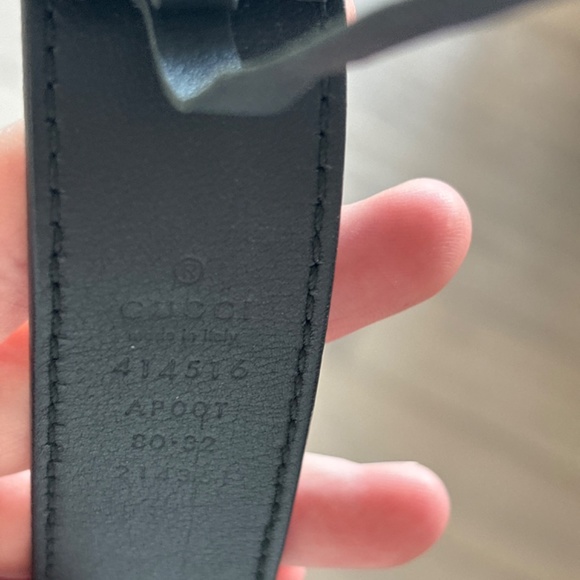 Gucci Black Belt - Picture 3 of 4